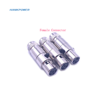 Métal MINI XLR 3 4 5 6 7 Noyaux Connecteur Xlr 3-7 Broches Mâle Femelle Plug Socket