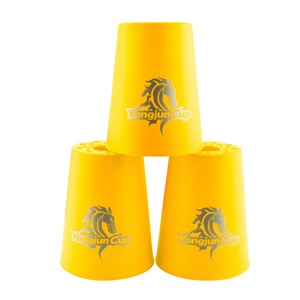 Gobelets empilables Yongjun, 12 pièces, en plastique coloré, jouet éducatif pour enfants, pour jeux d'empilage rapide - Product Image 2