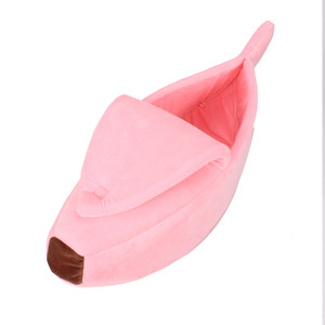 SY2025 forme de <span class=keywords><strong>banane</strong></span> chat et chien chenil hiver chaud chenil pour animaux de compagnie <span class=keywords><strong>banane</strong></span> cristal <span class=keywords><strong>velours</strong></span> animaux de compagnie chats et chiens universel - Product Image 6