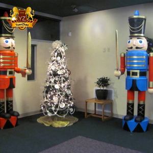 Decorazione per la Casa all'Ingrosso Schiaccianoci di Natale Moderno di Grandi Dimensioni Statua Schiaccianoci in <span class=keywords><strong>Resina</strong></span> e Fibra di Vetro - Product Image 5