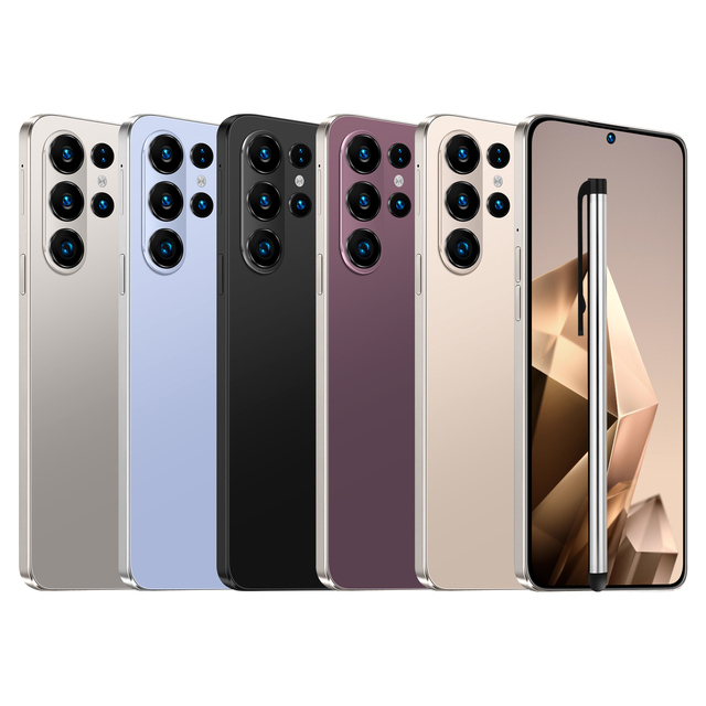 Unlocked Original Best Selling S26 Ultra 5G Smartphone Deca Core CDMA 16GB+1TB Storage 7.3inch 4K 120Hz Display 108MP High