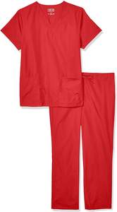 Conjuntos de uniformes médicos con cuello en V para mujer, venta al por mayor, novedad - Product Image 5