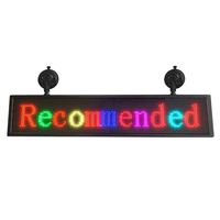 24*192 Pixs 99cm 5V Car LED Sign Board WIFI Panel de visualización programable para Centro Comercial Bus Stop Window Messages SDK