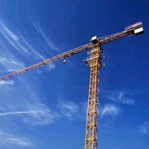 Grúa Torre de Plataforma Plana de 100 Metros de Altura y 10 Toneladas de Capacidad en Venta para Construcción y Logística - Product Image 3