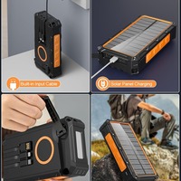 Unidad de Energía Solar Fotovoltaica Portátil con Carcasa Resistente para Exteriores y Función de Iluminación de Emergencia
