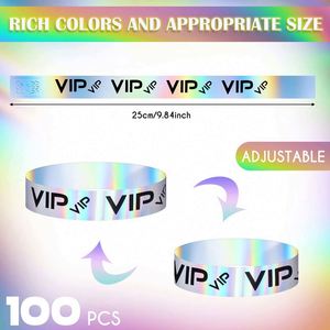 Pulseras de Tyvek Resistentes al Desgarro con NFC, Pulseras de Papel Impresas con Láser para Fiestas - Product Image 3