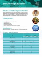 Poudre d'isomaltooligosaccharides non-OGM dérivée du maïs et poudre de feuilles de stévia 20 kg/sac