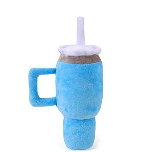 2025 produttore all'ingrosso nuovo durevole cane cigolante giocattolo interattivo per animali domestici tazza di peluche per cani che giocano al coperto - Product Image 3