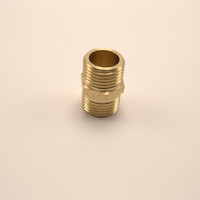 Raccords en laiton forgé de haute qualité avec filetages NPT/BSPT/BSPP, taille personnalisable, diamètre égal pour la plomberie de salle de bain