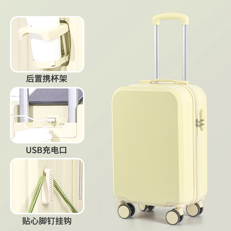 Portavasos 998, amarillo claro