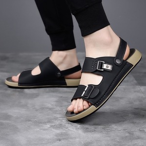 Sandales 2026 : Nouveauté estivale, chaussures de plage à semelle souple pour hommes, idéales pour les activités de plein air et la conduite (tongs) - Product Image 1