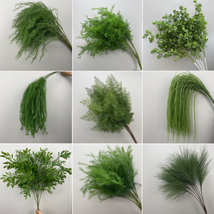 Foglie Artificiali Verdi All'Ingrosso, Piante Artificiali Pendenti, Decorazioni per Eventi Interni, Composizioni Floreali per Matrimoni - Product Image 2