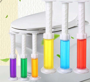 Gel limpiador de inodoros con forma de flor, gel desodorante perfumado para inodoros, ambientador para baño, herramientas y accesorios de limpieza. - Product Image 1