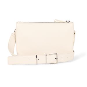 Bolso Bandolera Minimalista para Mujer con Correa de Hombro Ajustable y Extraíble, en Piel Sintética Imitación Piel de Oveja - Product Image 1