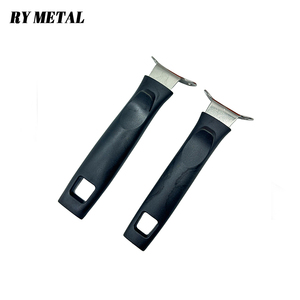 Phổ Nhiệt Chịu Mài Mòn Dễ Dàng Grip <span class=keywords><strong>Bakelite</strong></span> Xử Lý Có Thể Tháo Rời Pan <span class=keywords><strong>Side</strong></span> Dài Xử Lý Cho Đồ Nấu Nướng Các Bộ Phận - Product Image 5