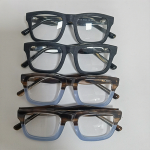 Kho Durable Kích Thước Lớn Dày Acetate Đầy Đủ Rim Khung Sẵn Sàng Tàu | Chất Lượng Cao Cấp Rắn Cổ Điển Phụ Nữ Người Đàn Ông Cán Quang - Product Image 4