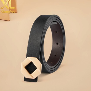 Ceinture personnalisée avec boucle en acier inoxydable, boucles en métal pour hommes et femmes, accessoires de mode hip-hop streetwear - Product Image 2