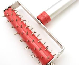 Pelacables de rodillos perforadores de papel tapiz de mango largo de grado Industrial de alta calidad removedor de pared cepillo de alambre de acero OEM personalizable - Product Image 4