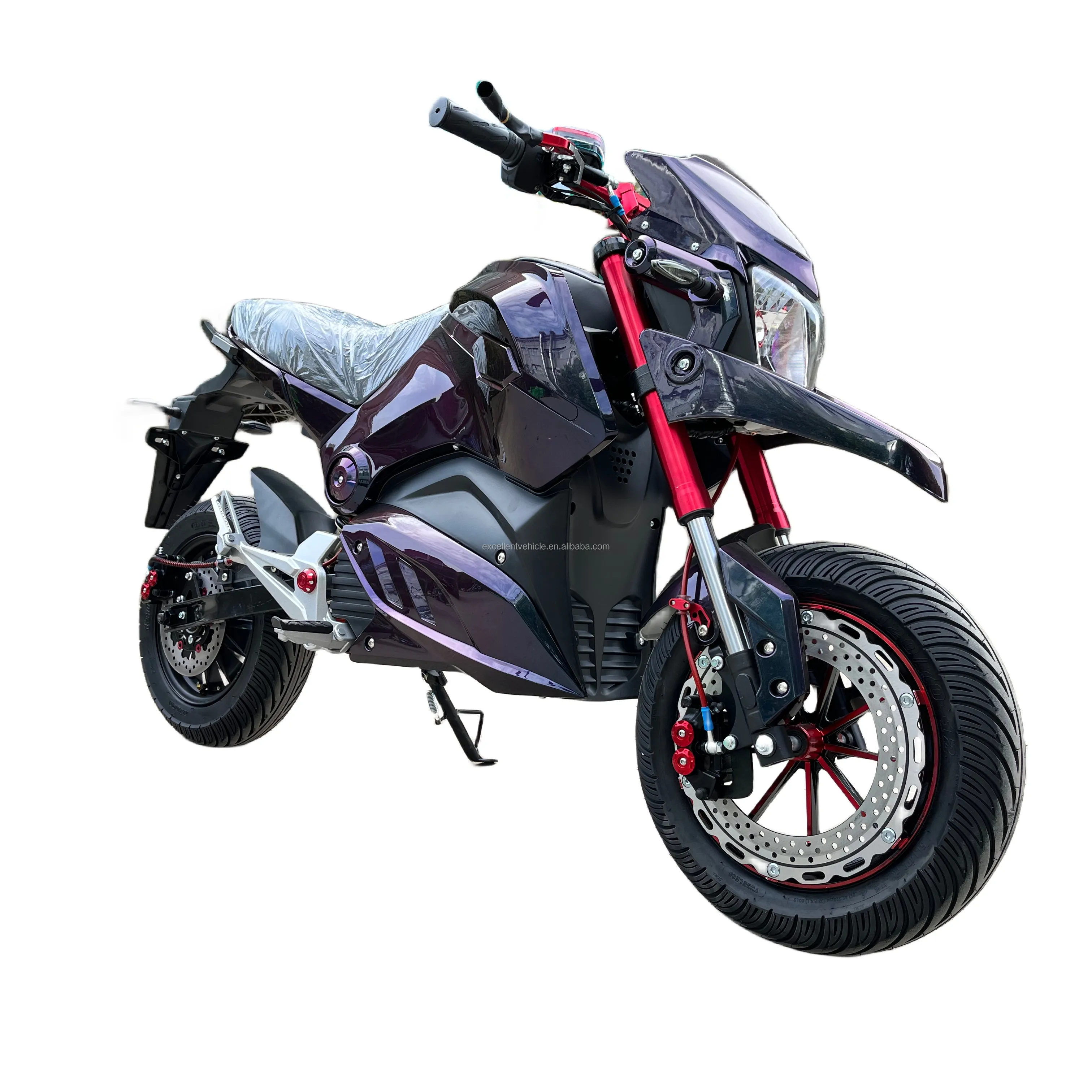Sepeda motor listrik dewasa, sepeda motor listrik Off Road M3 daya Super dengan motor 3000W