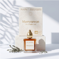 Boîte de parfum vide de haute qualité avec impression de logo personnalisée, design de boîte d'emballage de parfum
