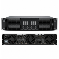 Amplificateur de puissance numérique de classe D à 4 canaux DF1300, 1300 W sous 8 ohms, 2000 W sous 4 ohms, amplificateur en rack 2U pour système de sonorisation Line Array de tournée
