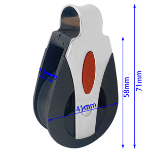 รอกไนลอนสแตนเลส ISURE ขนาด 41 มม. อุปกรณ์ยึดจอดเรือ - Product Image 1