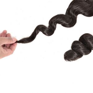 ผมแท้ Amygirl แบบไม่ผ่านกระบวนการ  ผมบราซิลแท้ Remy  ต่อผม  ขนาด 8-30 นิ้ว  จัดเรียงเกล็ดผม  แบบเย็บสองชั้น  แบบหลวม - Product Image 2