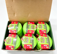 Dumplings de Noël Grinch, Dumplings mystère Grinch, Dumplings vert moelleux, Dumplings Grinch Petin, Dumplings Grinch moelleux pour enfants