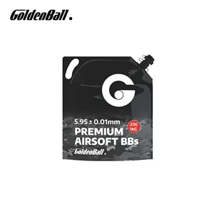 Goldenball 0,23g Professional Premium Airsoft BB Pellets 5,95 +/-0,01mm 1kg 4300 runden