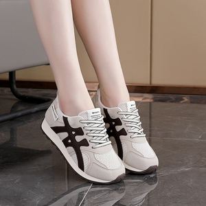 Zapatos Blancos para Mujer, Primavera 2026, Estilo Coreano, Casuales, Deportivos, Versátiles, Tipo Agam, para Estudiantes - Product Image 3