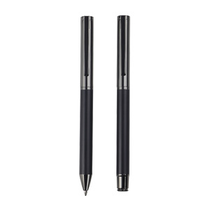 <span class=keywords><strong>Penna</strong></span> <span class=keywords><strong>Stilografica</strong></span> in Metallo Nero Opaco con Punta in Acciaio Inox per Studenti, Confezione Regalo Sfusa - Product Image 5