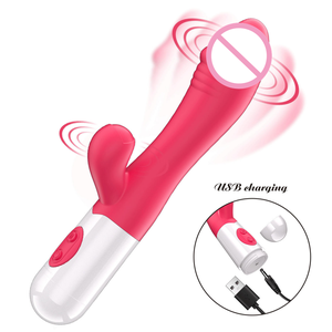 Vibrador de Conejo de Silicona para el Punto G, con Carga USB y 20 Frecuencias, Estimulador de Clítoris, Juguete Sexual para Mujeres, Venta al Por Mayor - Product Image 5