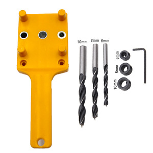 Guide de perçage droit en plastique Mr Drill pour perceuse électrique, outil de tenonnage DIY - Product Image 4