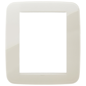 VIMAR Wall <b>Switch</b> <b>Plate</b> Ivory 18.5 Cm Square Frame - Product Image 1