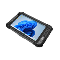 Tablette industrielle robuste de 8 pouces, PC Windows 10, résolution 1200x1920, écran tactile 10 points, étanche IP65, utilisation professionnelle