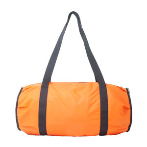 Sac de sport en nylon ultraléger de forme ronde, imperméable, pliable, sac de voyage, sac de sport avec logo personnalisé - Product Image 4