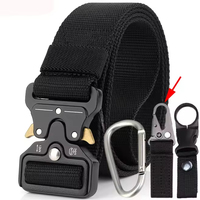 Boucle à dégagement latéral en alliage de zinc noir de 25mm Boucle de ceinture réglable robuste Style classique en vrac solide pour sangles de sac à dos