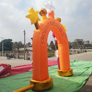 Orient-Arco inflable personalizado para publicidad, arco de puerta inflable, estrellas de <span class=keywords><strong>carnaval</strong></span>, <span class=keywords><strong>entrada</strong></span> para celebración - Product Image 3
