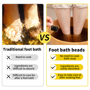 SEFUDUN 10 pièces Sachets de bain de pieds détoxifiants et apaisants aux herbes pour le corps, amincissants, réducteurs de fatigue - Product Image 4