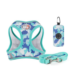 2023 Novo estilo designer atacado logotipo personalizado trela do cão e conjunto arnês - Product Image 3