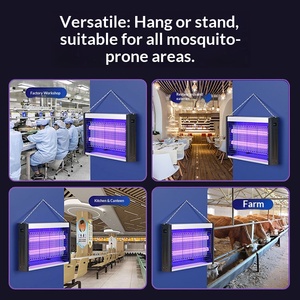 Top Selling High Efficiency Electric Bug Zapper <b>UV</b> <b>Light</b> Mosquito Killer Lamp for Indoor Home and Commercial Use - Product Image 3