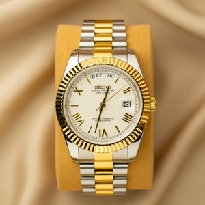 2026 New Arrival Mechanical <b>Watches</b> Sapphire Crystal <b>Case</b> 36/39mm Diameter White Gold Date Automatic Wristwatch - Product Image 5