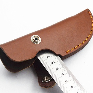 Étui de couteau en cuir fait main en gros, étui en cuir de vachette pour couteau de camping en plein air - Product Image 3
