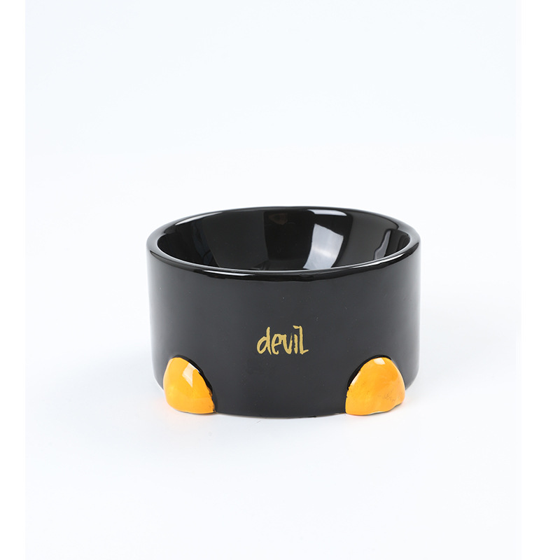 Black deviruchi set bowl-lower