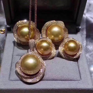 WENCHI S925 Ensemble de bijoux fins en argent, accessoires de perles DIY avec support vide, pendentif tendance et clou d'oreille 10613 Chine - Product Image 1