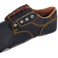 Chaussures de sécurité pour hommes en cuir pleine fleur respirant, tige supérieure de qualité supérieure, prix de gros, export