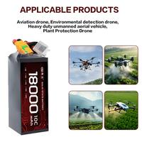 Batterie LiCoO2 à semi-conducteurs 18000mAh 10C 8S 29.6V certifiée CE, 800 cycles, pour drones de grande taille et vol longue durée - Vente chaude
