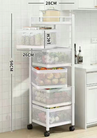 Étagère d'angle rotative pour livres, fruits, légumes et paniers à collations, utilisation en garage, étagères mobiles avec options 5 niveaux