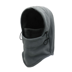 Nouvelle mode hiver <span class=keywords><strong>cagoule</strong></span> polaire capuche masque de ski enfants femmes thermique visage couverture chapeau casquette écharpe usage quotidien pour polyester froid - Product Image 3