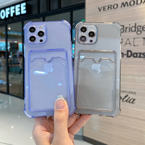 <span class=keywords><strong>Funda</strong></span> transparente a prueba de golpes para teléfono con tarjeta de TPU para <span class=keywords><strong>iPhone</strong></span> 14 Pro Max Fundas para teléfonos móviles - Product Image 5